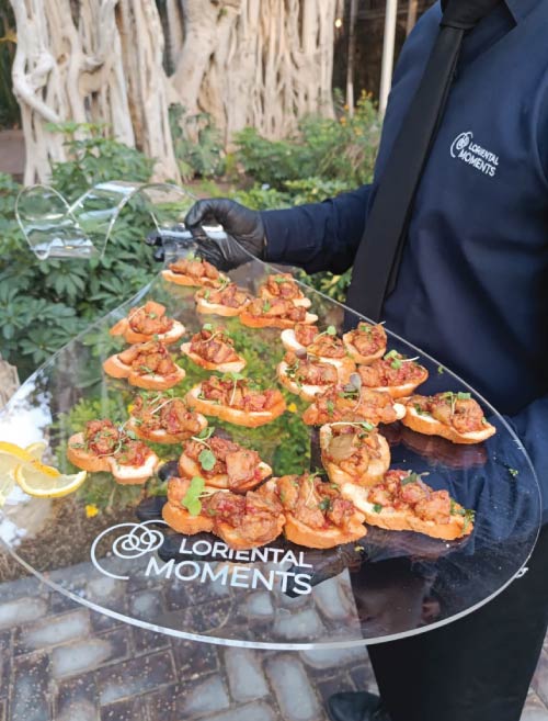Zaalouk caponata at Germany Embassy event Zaalouk caponata at Germany Embassy event