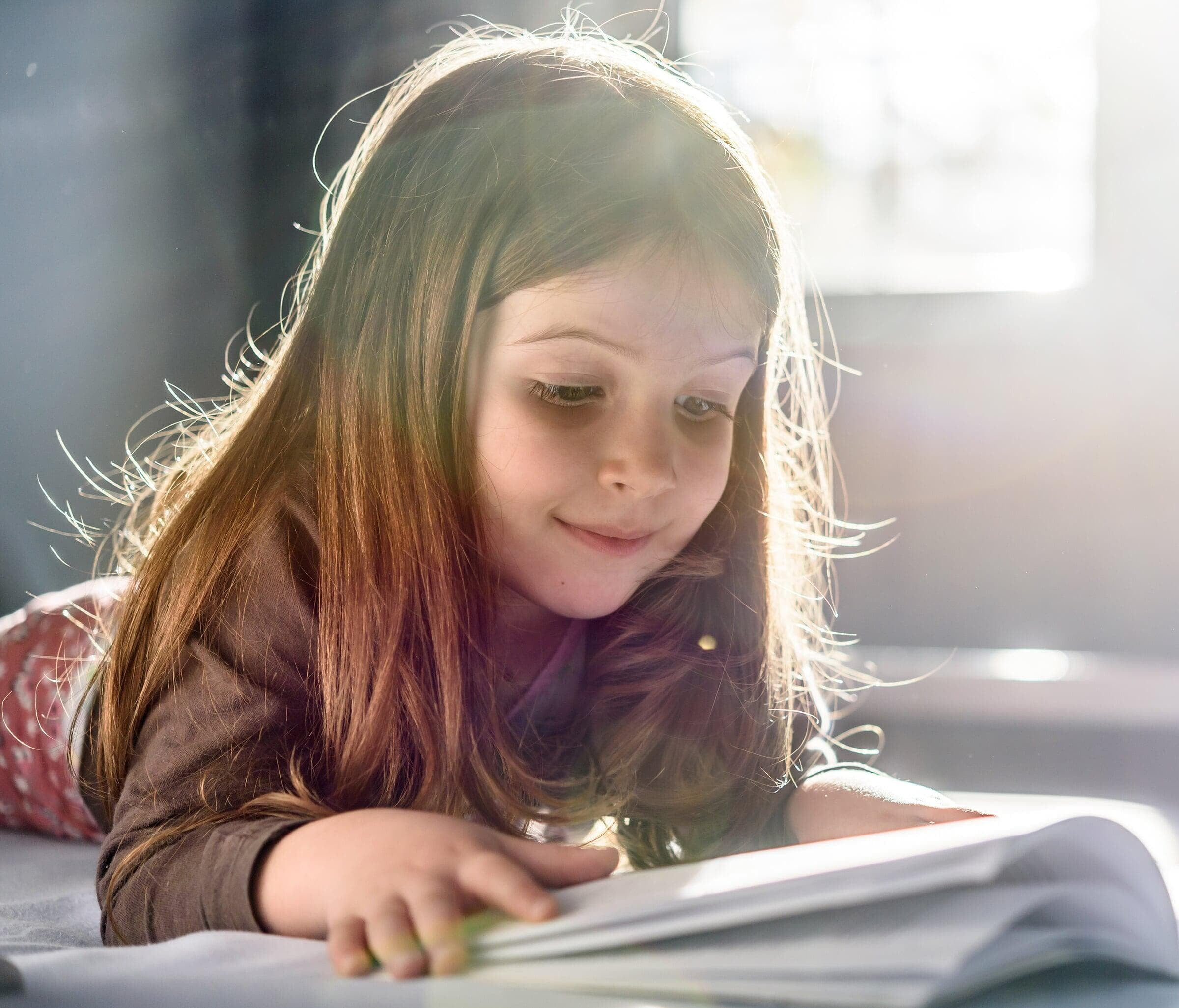 Child Reading a Book Child Reading a Book