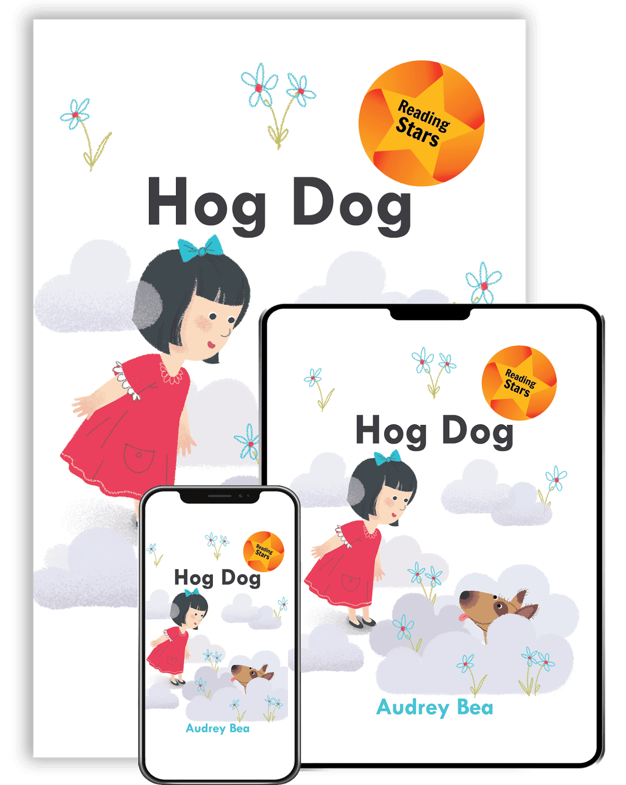 Hog Dog book cover shown across devices Hog Dog book cover shown across devices