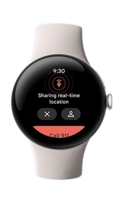 Pixel Watch 2 con función de Aviso de Emergencia Pixel Watch 2 con función de Aviso de Emergencia