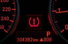 <Tire Pressure Monitoring System light>