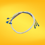 Cable con terminal tipo bandera