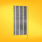 Condensador de alta capacidad, ideal para liberar calor en sistemas de refrigeración y aire acondicionado. Condensador de alta capacidad, ideal para liberar calor en sistemas de refrigeración y aire acondicionado.