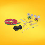 Conjunto de herramientas y componentes utilizados para cortar metales mediante la combinación de oxígeno y acetileno, generando una llama de alta temperatura.