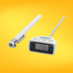 Medición de temperatura de tamaño reducido, ideales para llevar en el bolsillo y realizar lecturas en cualquier momento.