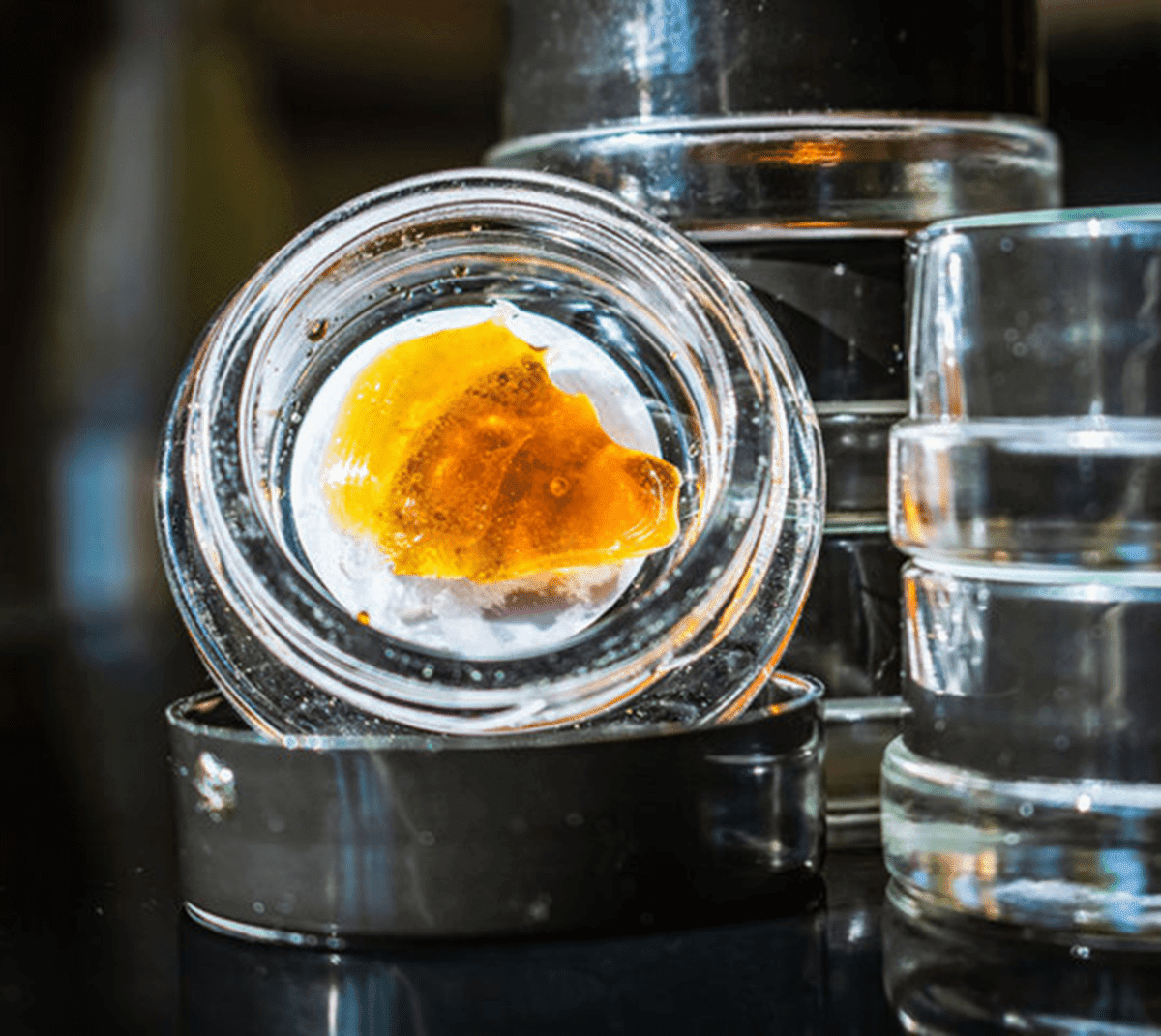 Live Rosin in a Concentrate Container Live Rosin in a Concentrate Container