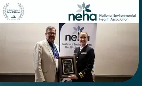 NEHA Certified Registered Environmental Health Sanitarian Award NEHA Certified Registered Environmental Health Sanitarian Award