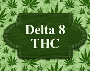 Delta 8 THC Sign