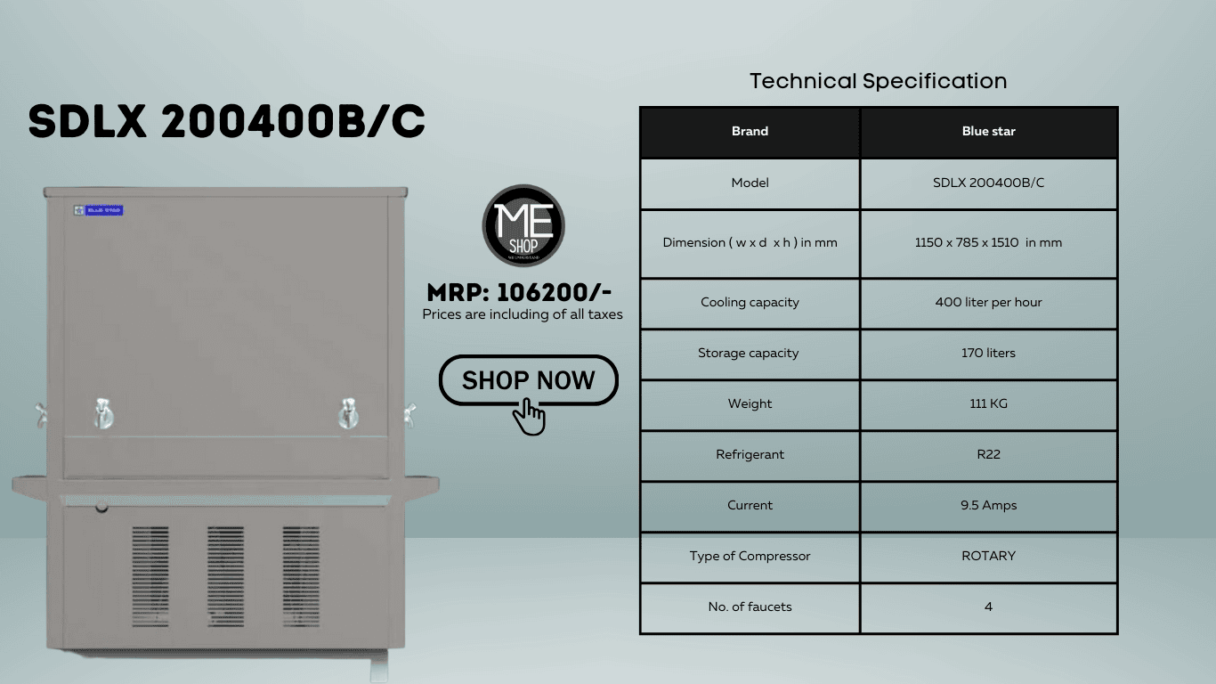 Blue star water cooler dealer