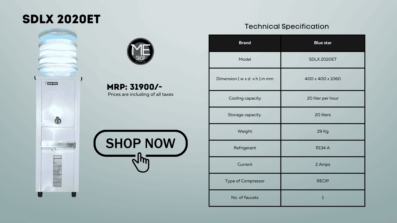 Blue star water cooler dealer