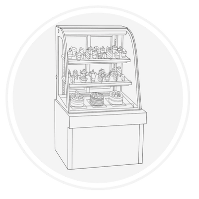Pastry Showcase Counter