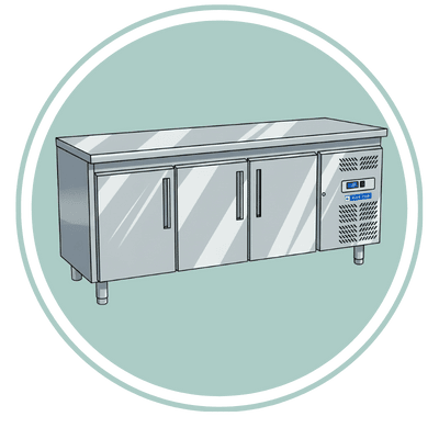 Under counter Chiller and Freezer
