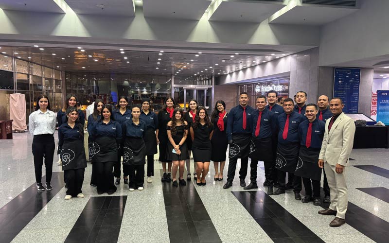 LOriental service team at China Cultural Center event at NMEC
