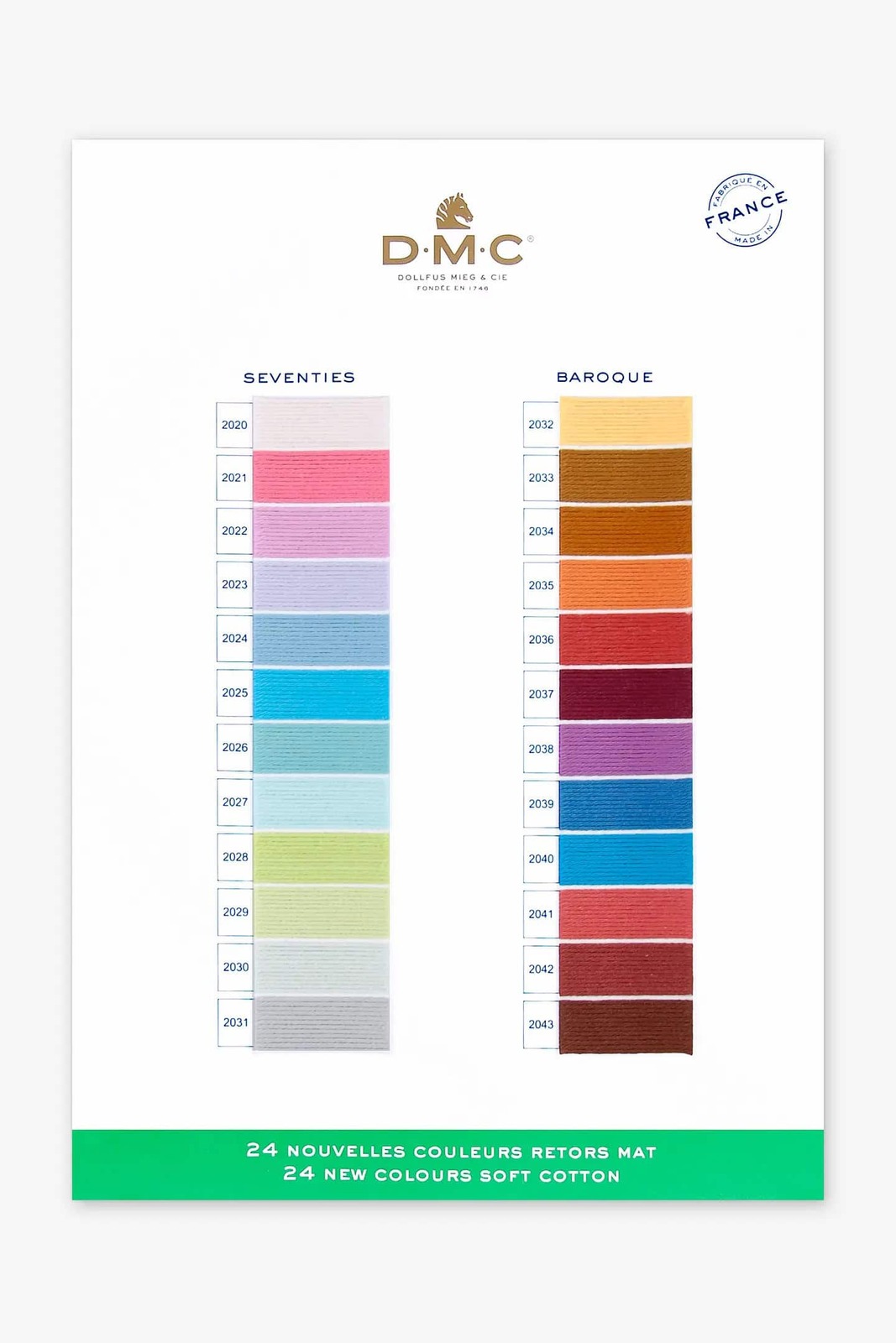 Cartella colori lanato con le 24 nuove tonalià Cartella colori lanato con le 24 nuove tonalià