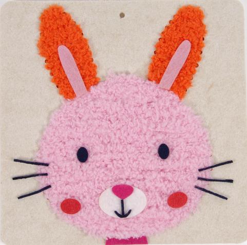 Realizzazione kit fai da te per bimbi, coniglio.
