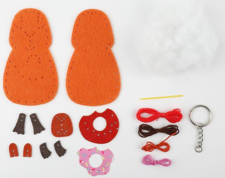 Cosa c'è all'interno del kit: come mostrato in foto trovi tutto il materiale necessario alla realizzazione
