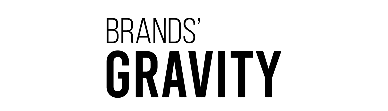 brands gravity