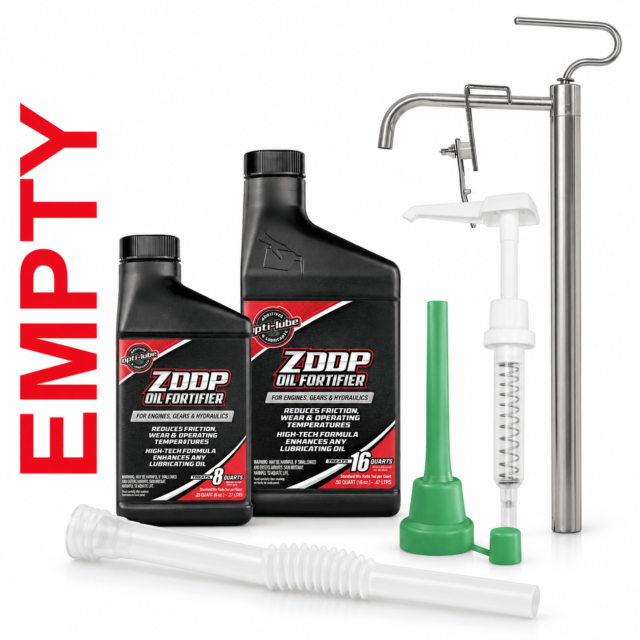 Shop additive bottles, pumps and accessories