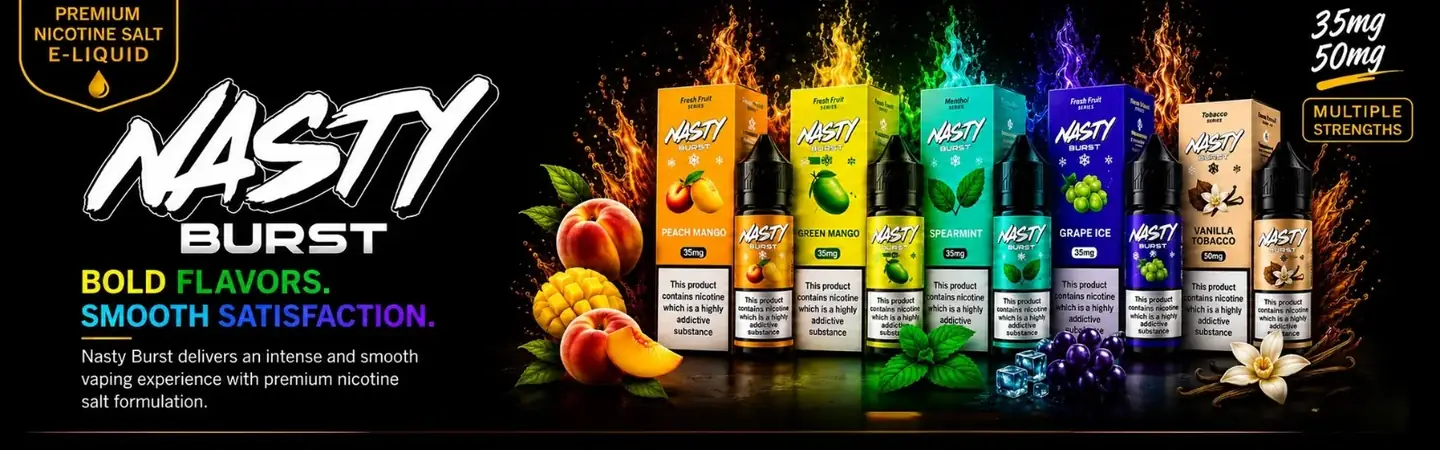 Nasty Burst e-liquid - Hachi Tobacco Dubai