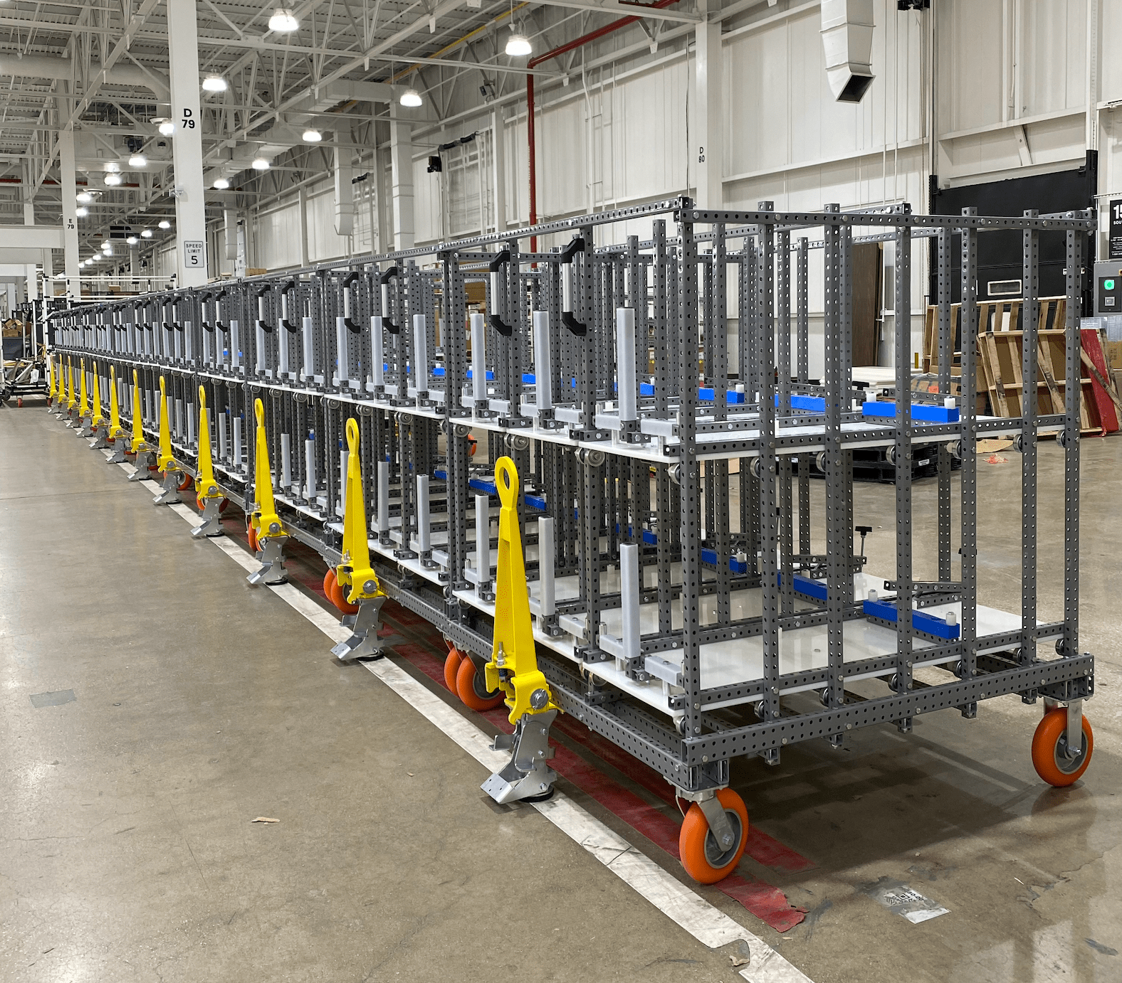 Pull Out Shelf Cart - Fleet Build