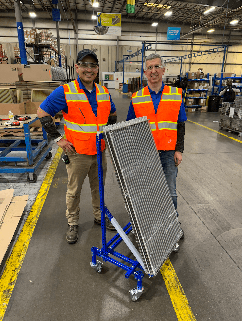 Coil Protection Cart