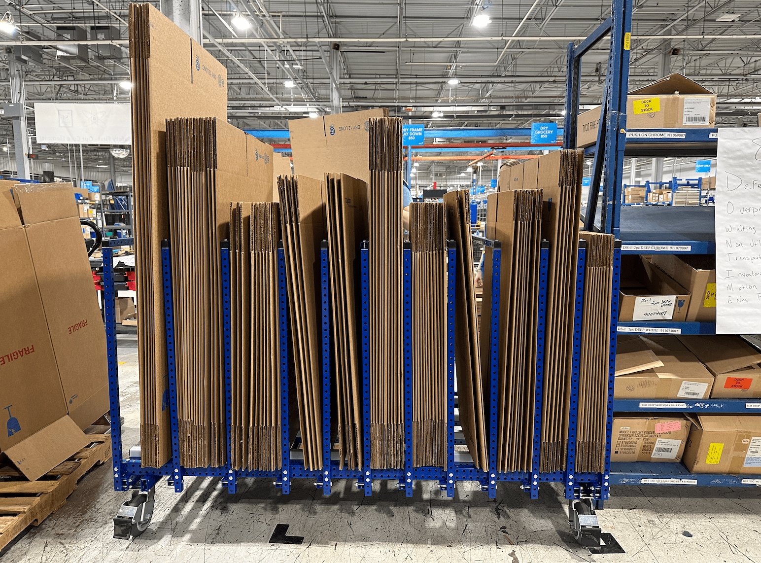 Cardboard Box Storage