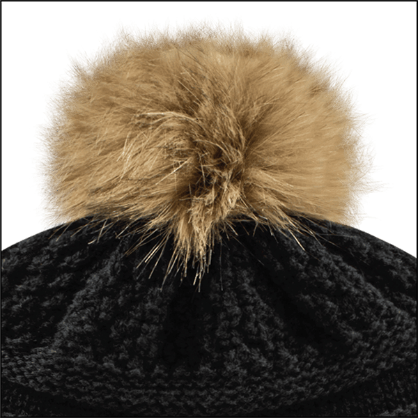 Add a Faux Fur Pom