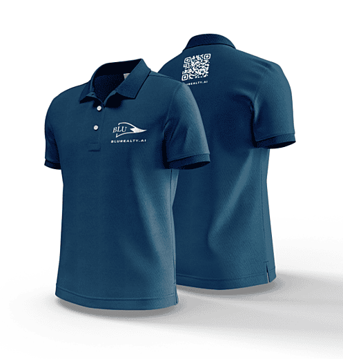 Blue Polo T-Shirt