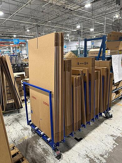 Cardboard Organization