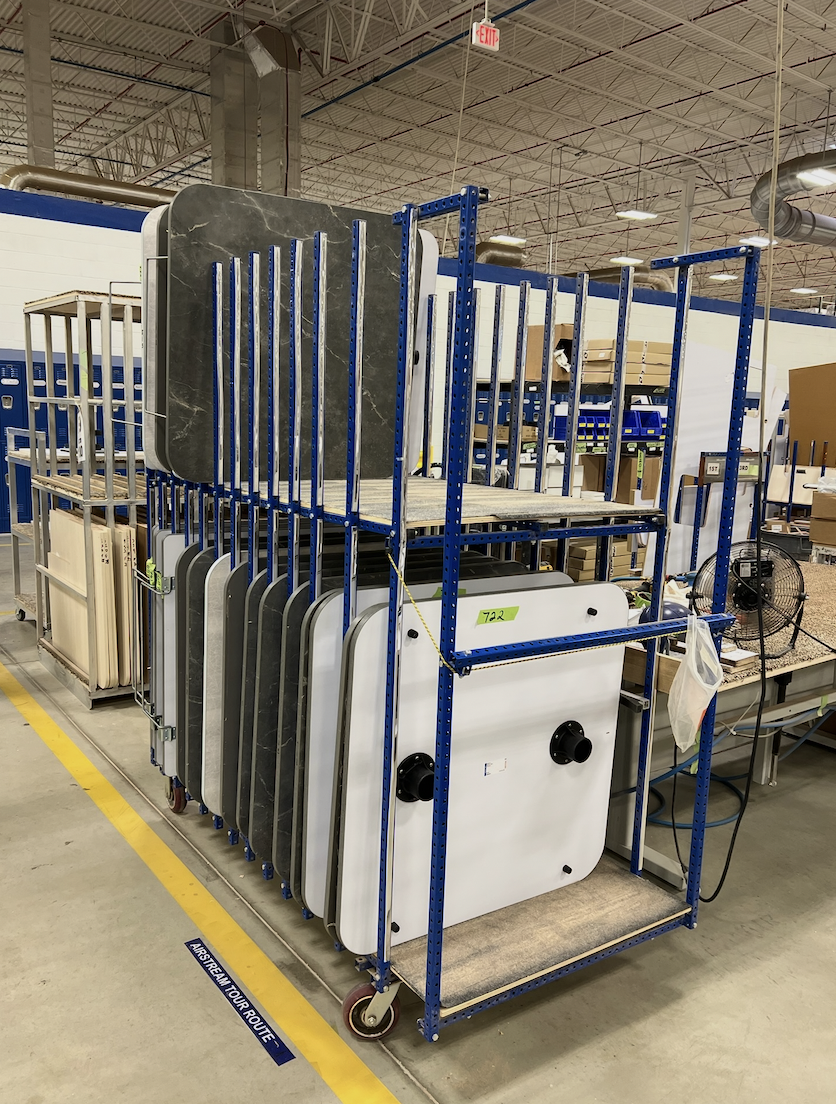 Cart with Part Divider