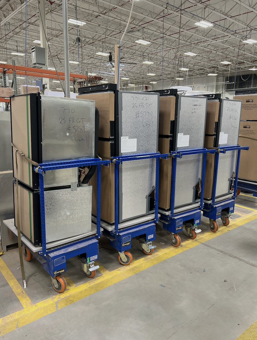 Cart to hold Refrigerators