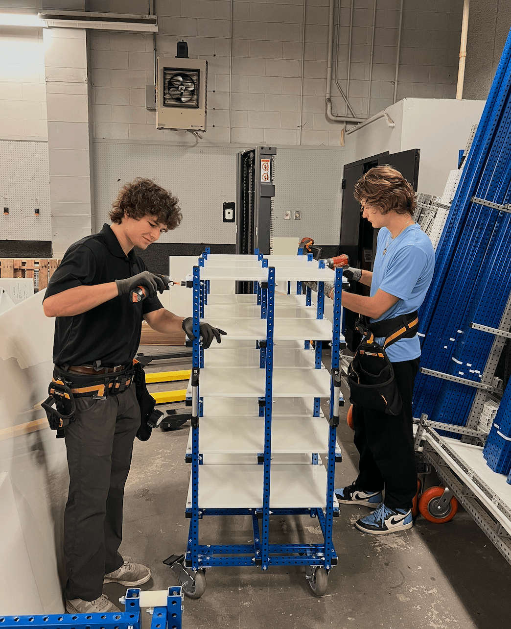 Cart Assembled at Stream Workshop