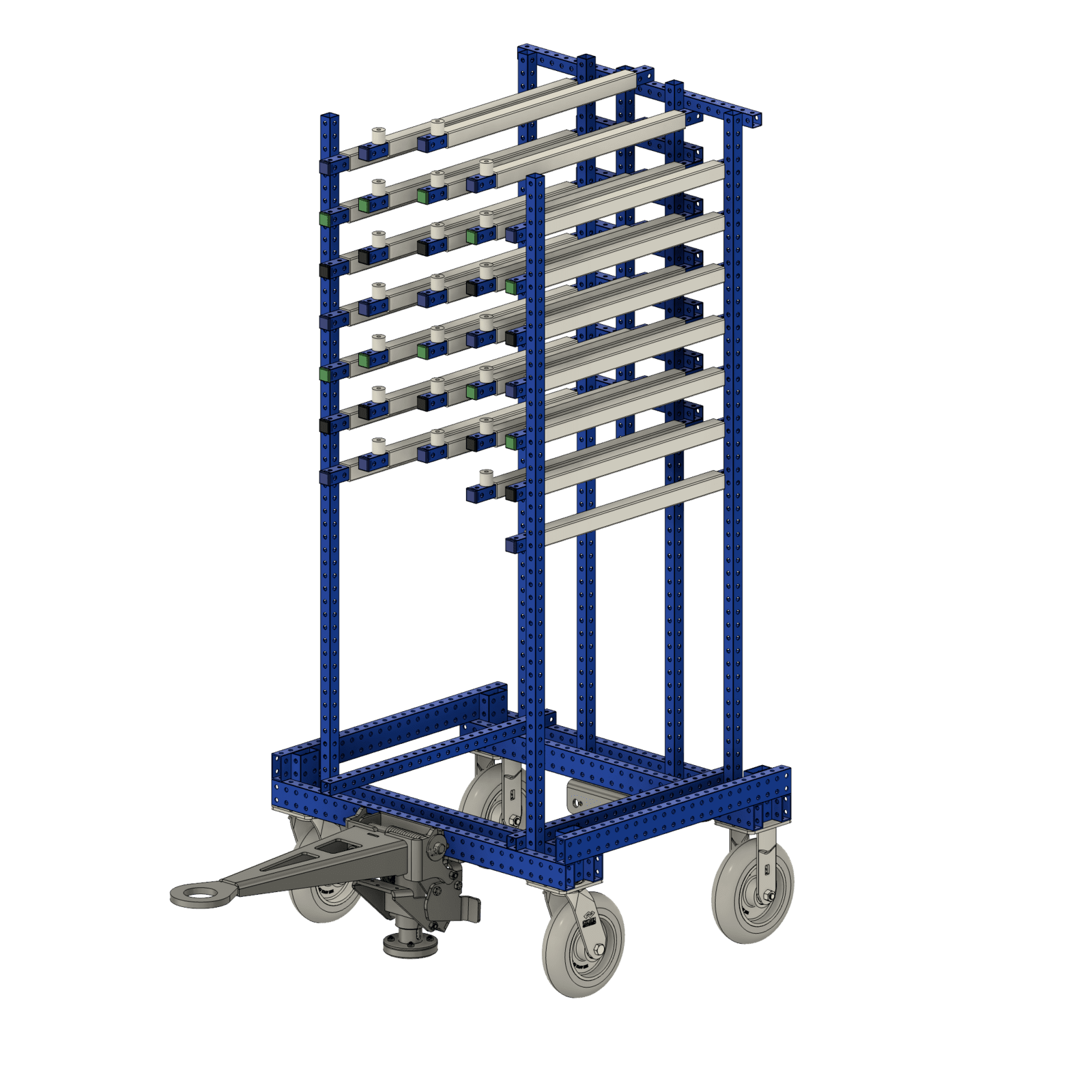 Multi Layer Custom Automotive Cart