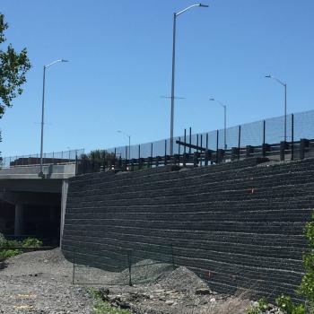 Booth Street Welded Wire Mesh Wall