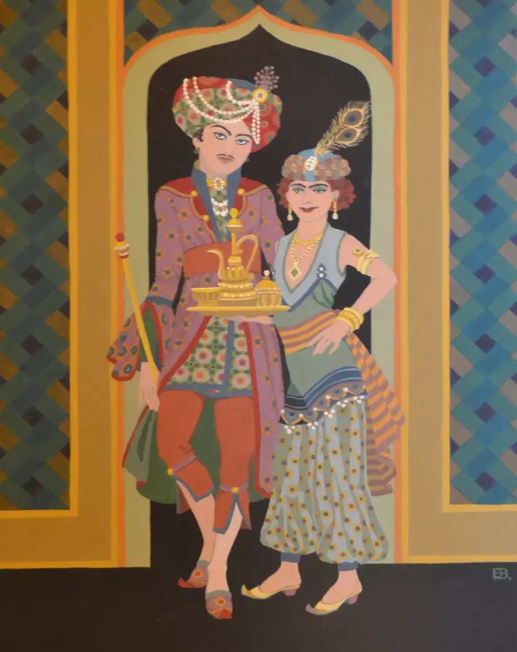EH-FIG-0031-Tan & Terracotta & Beige