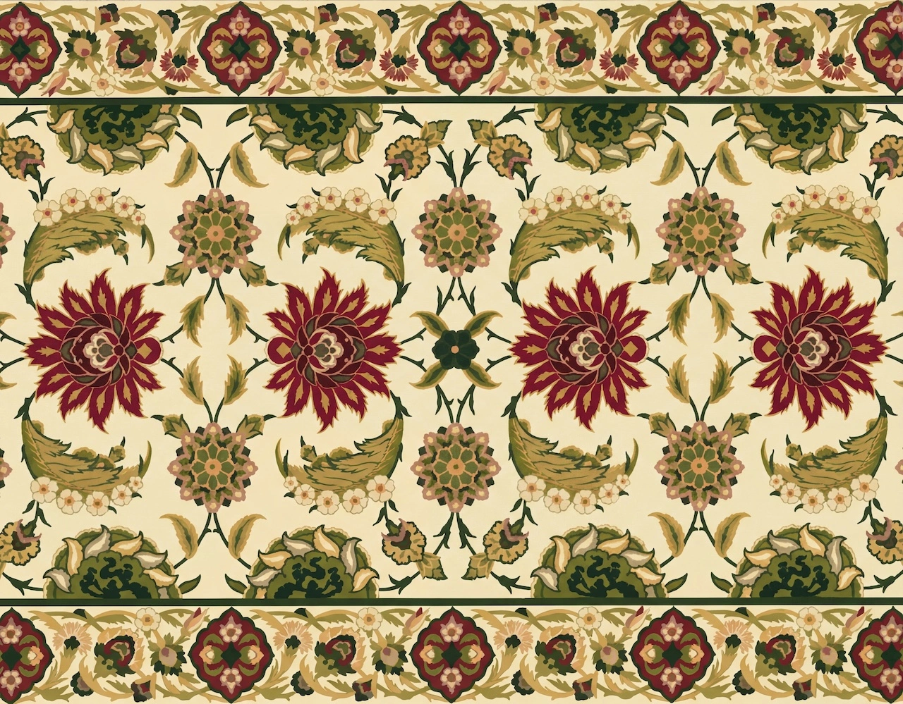 EH-FLO-0056-Tan & Brown & Beige