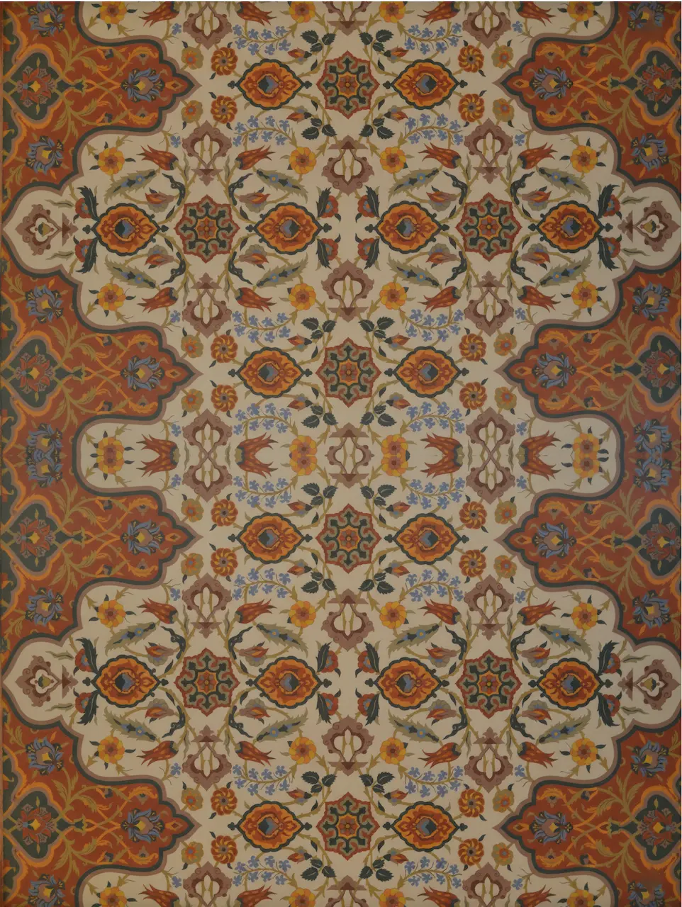 EH-FLO-0062-Brown & Tan & Olive