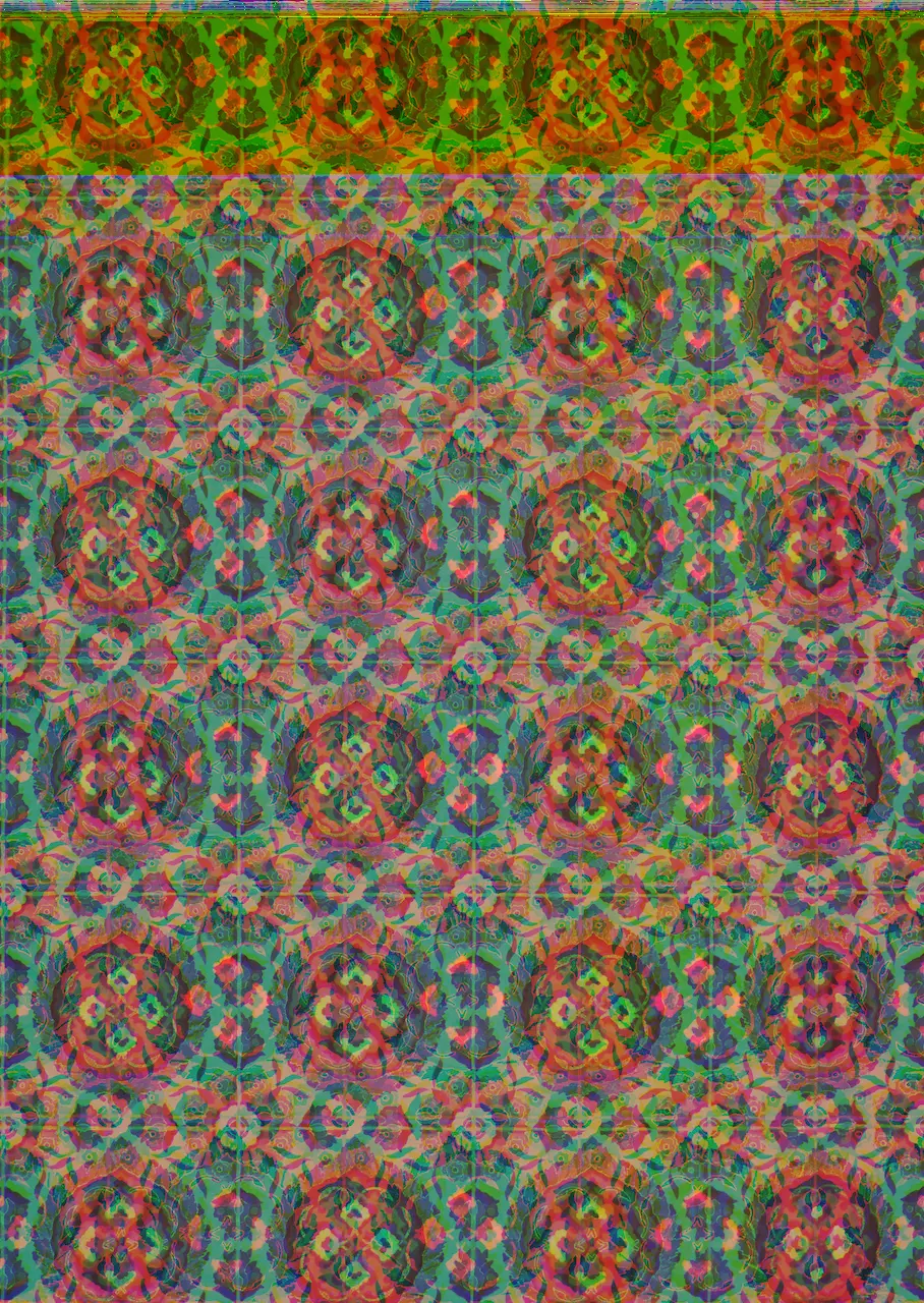 EH-FLO-0079-Emerald & Magenta & Turquoise