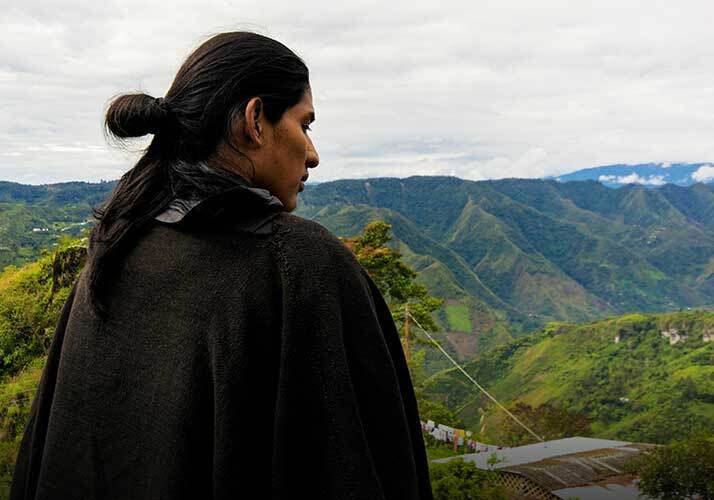 Indigena nasa, productos de coca