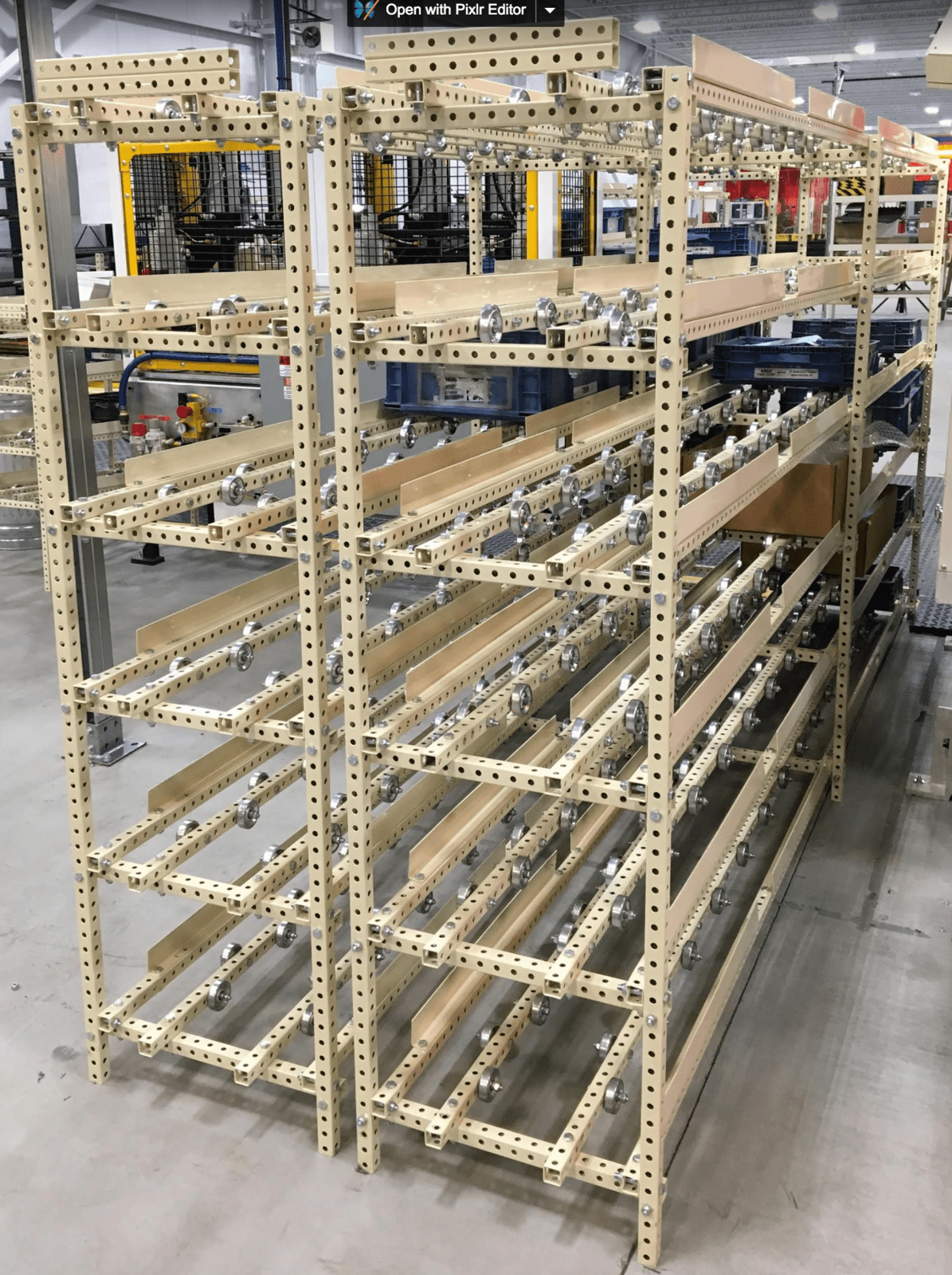 6 Layer Flow Rack