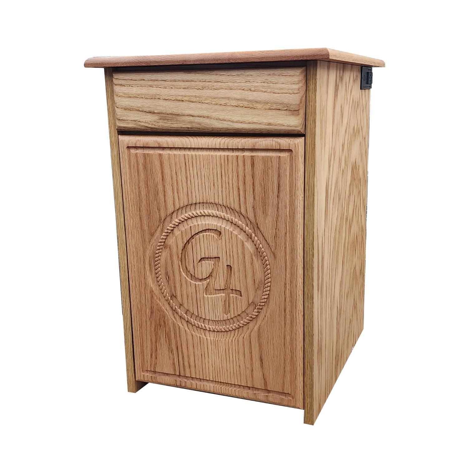 Side table with secrets