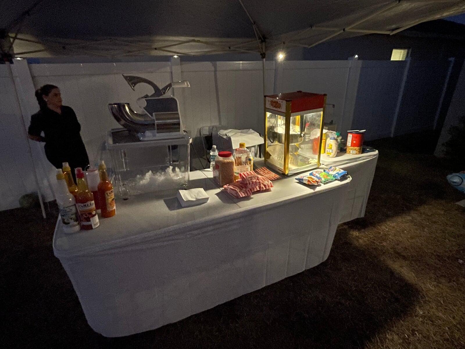 Full-Service Tent Setup