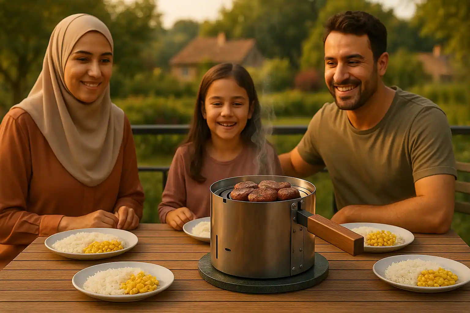 Jamra Grill moment with your family