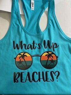 Vacation Cotton Ladies Tank