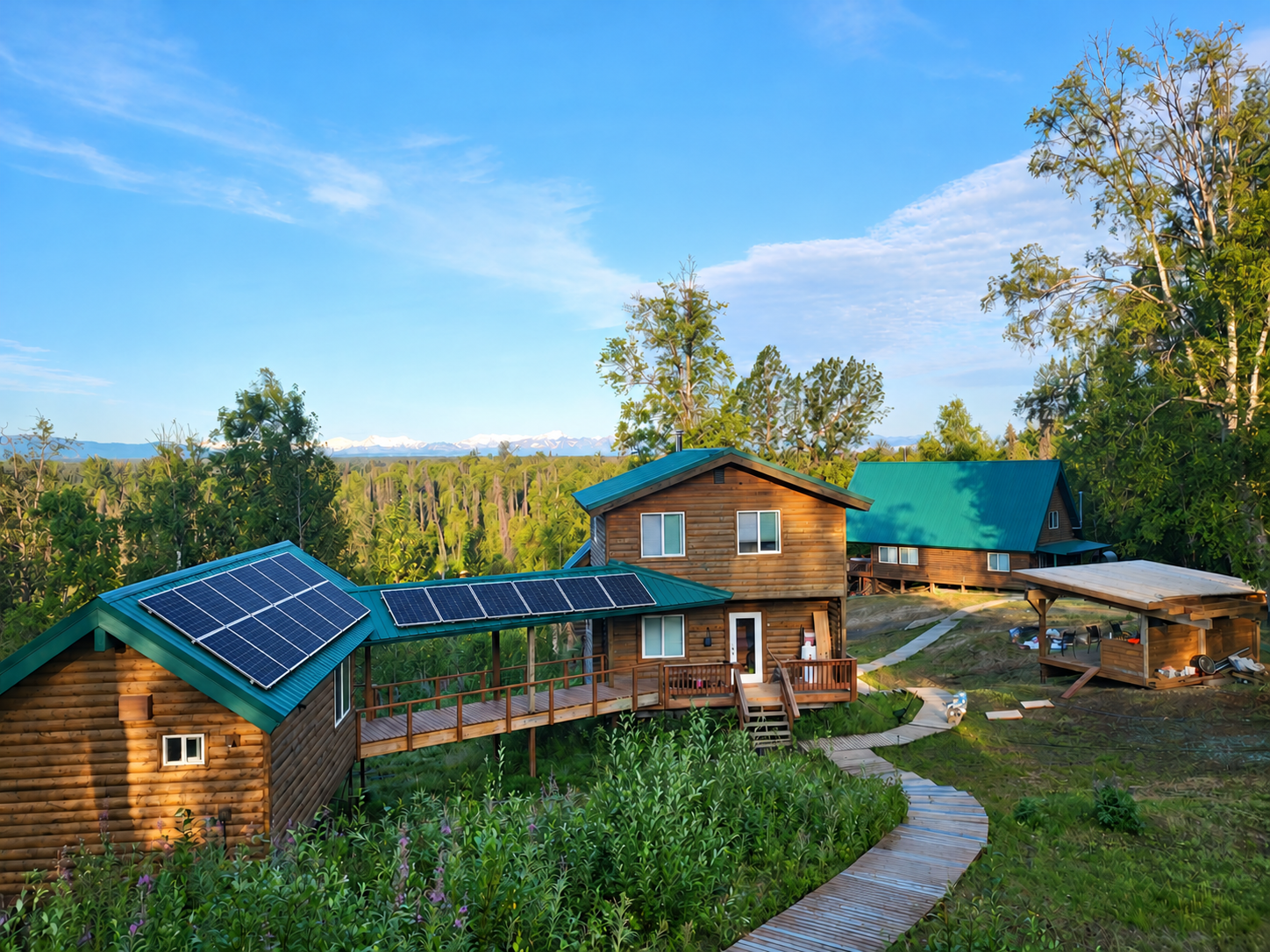 Off-grid cabin inspiration