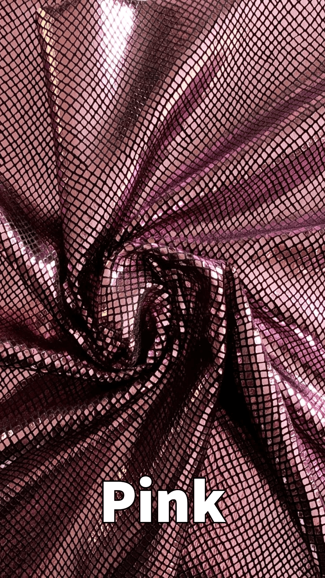 Snakeskin Velvet - Pink