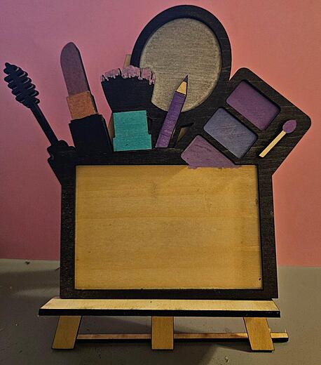 Makeup Giftcard holder keepsake