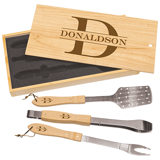 Bamboo BBQ Set