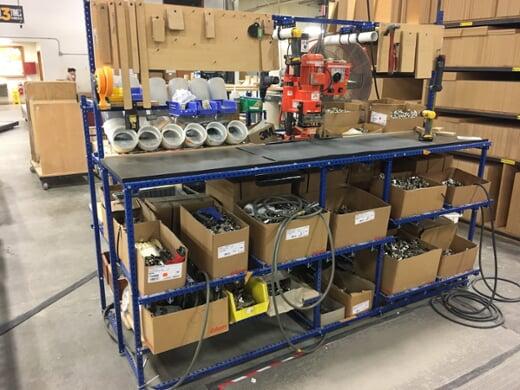 Custom woodworking station