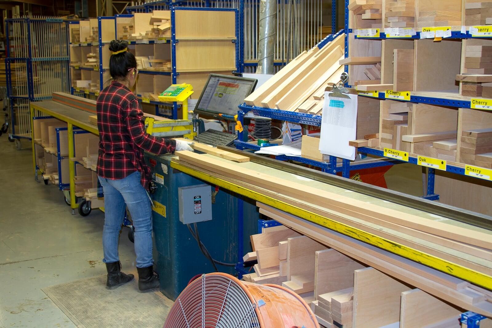 Custom Woodworking Station